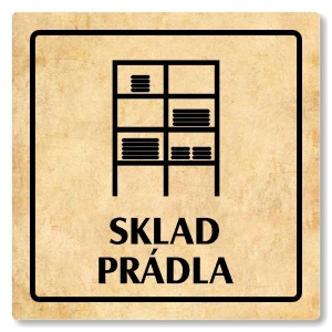 Sklad prádla, 100x100mm, pergamen, Arizona